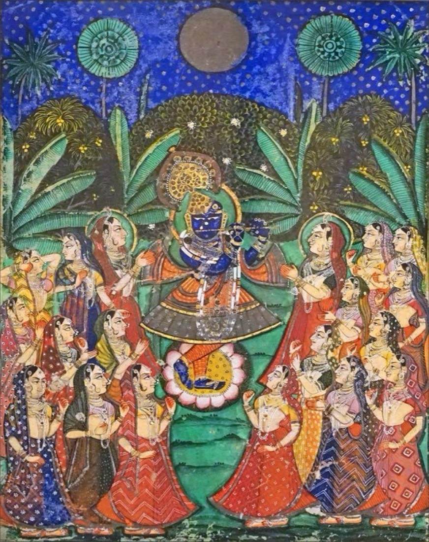 Shrinathji pichwai art